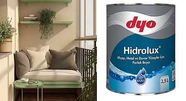 Yeni nesil DYO Hidrolux boya ile kalıcı parlaklık ve yüksek dayanım