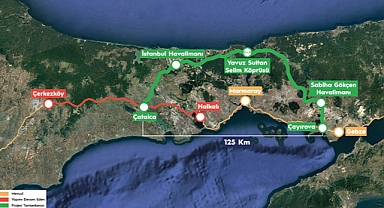 130 km'lik Kuzey Çevre Demiryolu projesi için 6,75 milyar dolarlık finansman ön anlaşması yapıldı