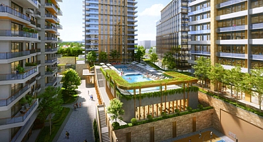 Ziraat GYO, İzmir Bayraklı'da 1.034 bağımsız bölümlü 8 milyar TL'lik proje için harekete geçti