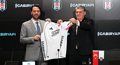 Cabir Yapı, Beşiktaş ile forma kol altı sponsorluk anlaşmasını yeniledi