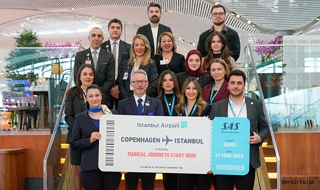 Kopenhag–İstanbul direkt uçuşları başladı: SAS'tan her gün sefer