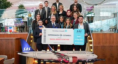 Kopenhag-İstanbul uçuşları başladı: SAS’tan İGA İstanbul Havalimanı’na günlük sefer