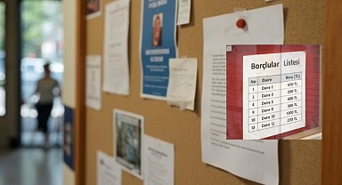 KVKK kararı: Apartman aidat borç listeleri artık panoya asılamayacak!