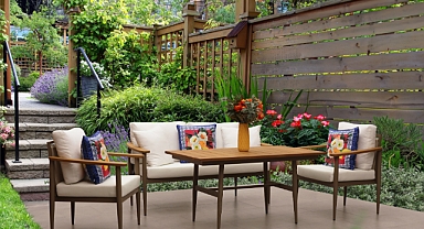 Tepe Home bahçe koleksiyonu dış mekânlarda konfor ve modern tasarım bir araya getiriyor