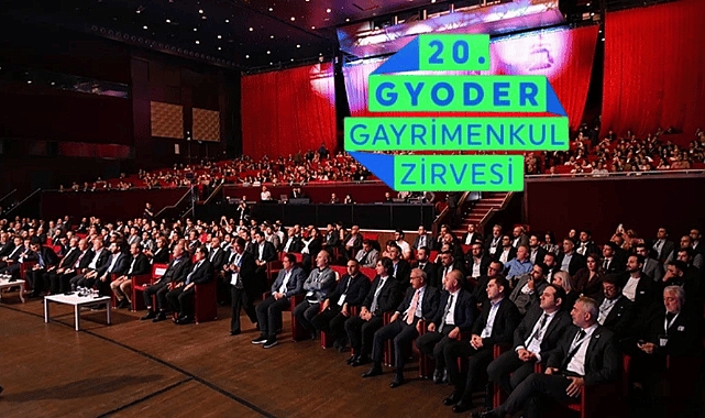 Gayrimenkul sektörünün nabzı 20. GYODER Zirvesi’nde atacak