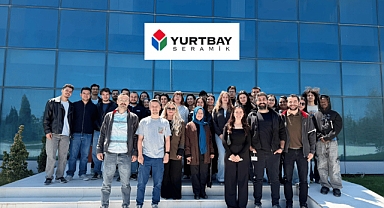 Yurtbay Seramik’ten genç mühendislere sahada eğitim desteği