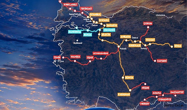 Bursa hızlı tren hattında geri sayım! Bakan Uraloğlu tarih verdi