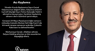 Cemal Kalyoncu’nun acı günü! Ablası Fatma Kabaoğlu hayatını kaybetti