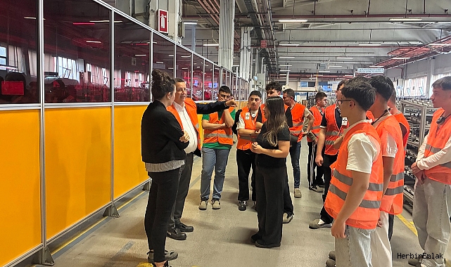 DemirDöküm’den meslek lisesi öğrencilerine üretim tesisi deneyimi