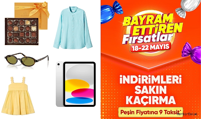 Hepsiburada’dan bayram alışverişine özel dev kampanya