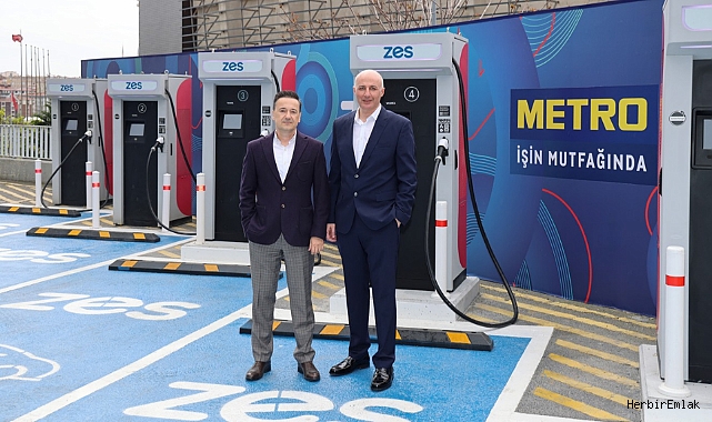 Metro mağazalarında elektrikli araçlara hızlı şarj