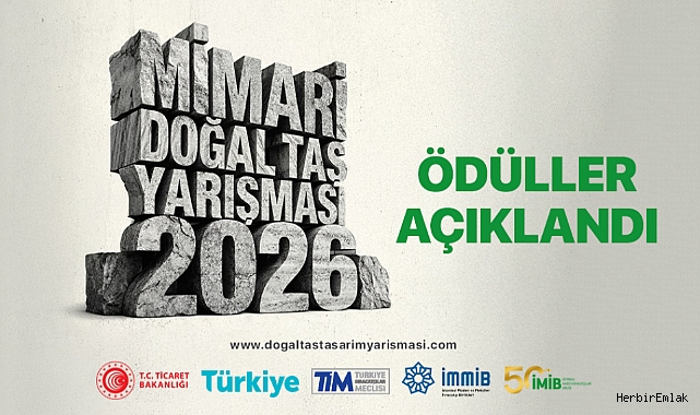 Mimari Doğal Taş Yarışması'nda kazananlar belli oldu