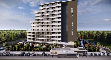 Royal Skyport Ankara’da yükseliyor: Havalimanına 3 dakika mesafede otel konforunda yaşam