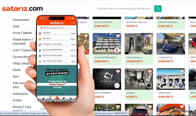 Satarız.com: İlan sektörüne turuncu bir soluk