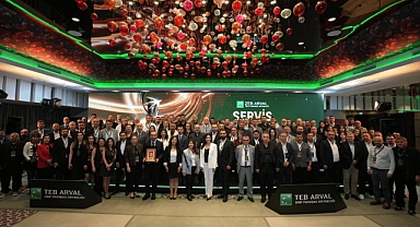TEB Arval servis ağını ödüllendirdi 18 bin araca hizmet veren iş ortakları sahnede