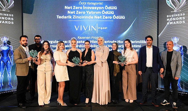 Vivin İnşaat’a sürdürülebilirlik alanında üç ödül