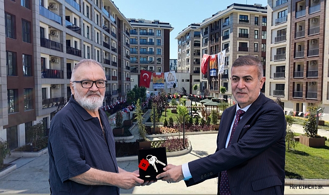 Alya Merkezefendi projesinde anahtarlar sahiplerine verildi