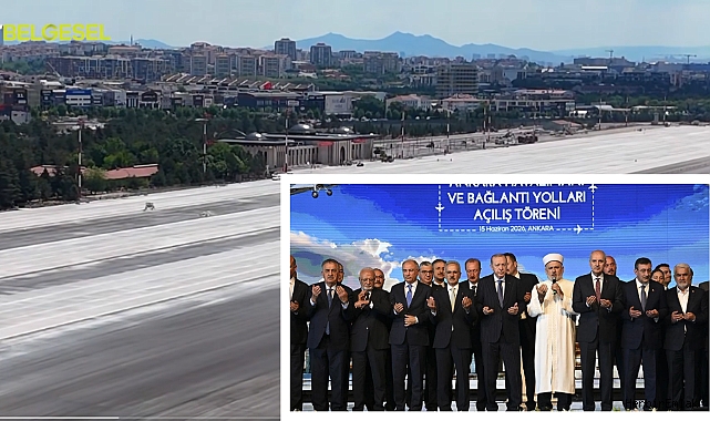 Ankara Havalimanı açıldı! Cumhurbaşkanı Erdoğan’dan Türkiye Yüzyılı vurgusu