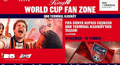 Dünya Kupası coşkusu QNB Terminal Kadıköy Platform'a taşınıyor