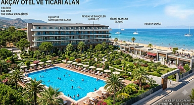 Edremit’e 829 milyon TL’lik dev otel yatırımı! 706 yatak kapasiteli tesis geliyor
