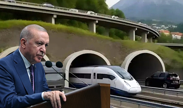 Erdoğan: Altyapıya 23 yılda 321,5 milyar dolar yatırım yaptık
