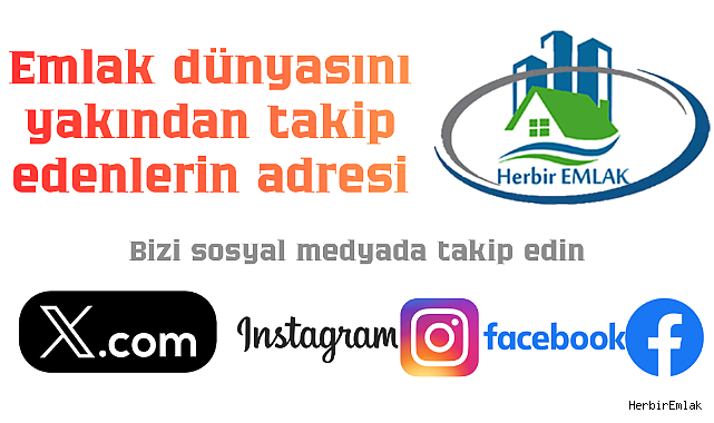 Herbiremlak'ı sosyal medyadan takip edin