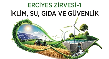 İklim, su ve gıda güvenliği; küresel riskler Erciyes’te masaya yatırılacak