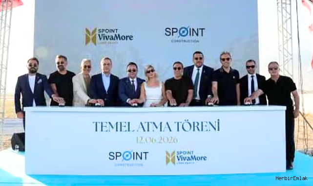 Kıbrıs'ta dev yatırımın temeli atıldı! Spoint Vivamore Long Beach'te yeni dönem başladı