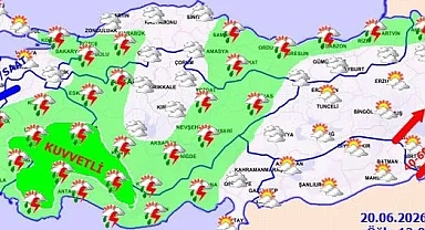 Sağanak yağış yurt genelini etkisi altına alacak! Meteoroloji'den kuvvetli yağış, rüzgar ve toz taşınımı uyarısı
