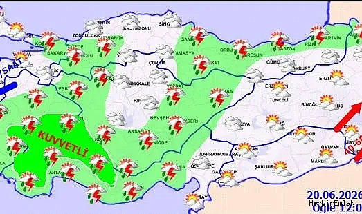 Sağanak yağış yurt genelini etkisi altına alacak! Meteoroloji'den kuvvetli yağış, rüzgar ve toz taşınımı uyarısı