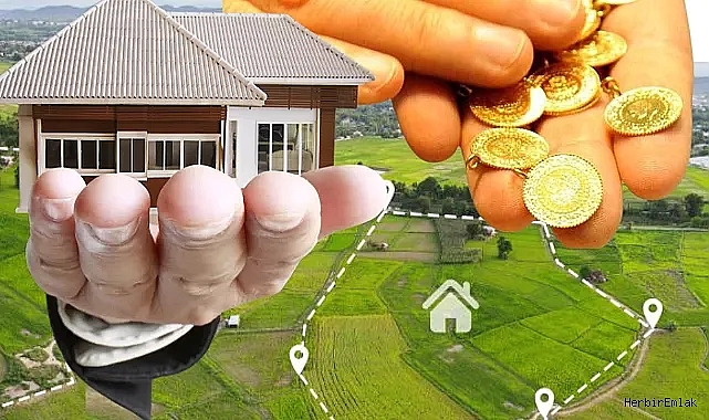 Vatandaşın yatırım rotası değişiyor mu? Altına ilgi azalırken gayrimenkul yükselişe geçti
