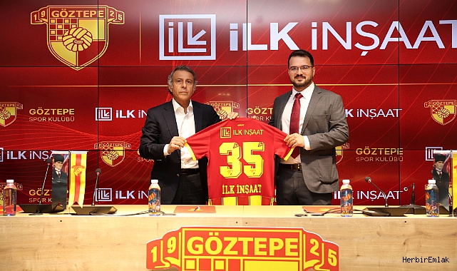 İLK İnşaat'tan Göztepe'ye çifte sponsorluk desteği