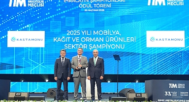Kastamonu Entegre ihracatta zirvede! TİM'den sektörünün ihracat şampiyonu ödülü