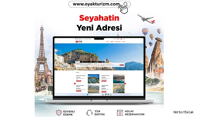 OYAK Pazarlama turizmde dijital hamlesini büyüttü: Yeni platformla tüm seyahat hizmetleri tek adreste