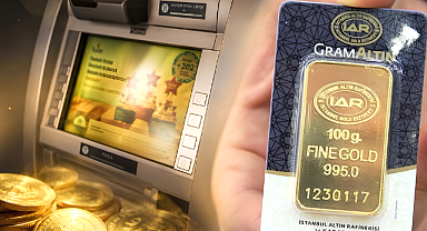 ATM'lerde yeni dönem: Gram altın artık ATM'den alınabilecek
